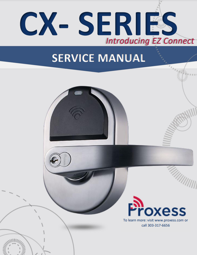 CX Series Cylindrical Service Manual