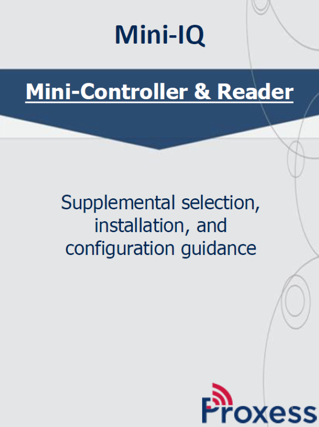 Mini-IQ Supplemental Guidance