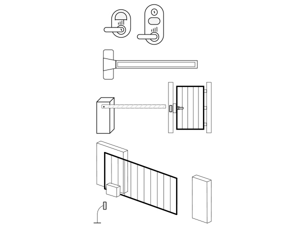 Available For All Standard Door Applications  graphic