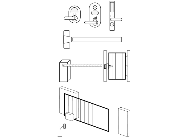 Available For All Standard Door Applications  graphic
