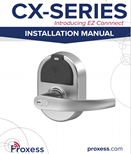 CX Series Cylindrical Installation Instructions pdf.